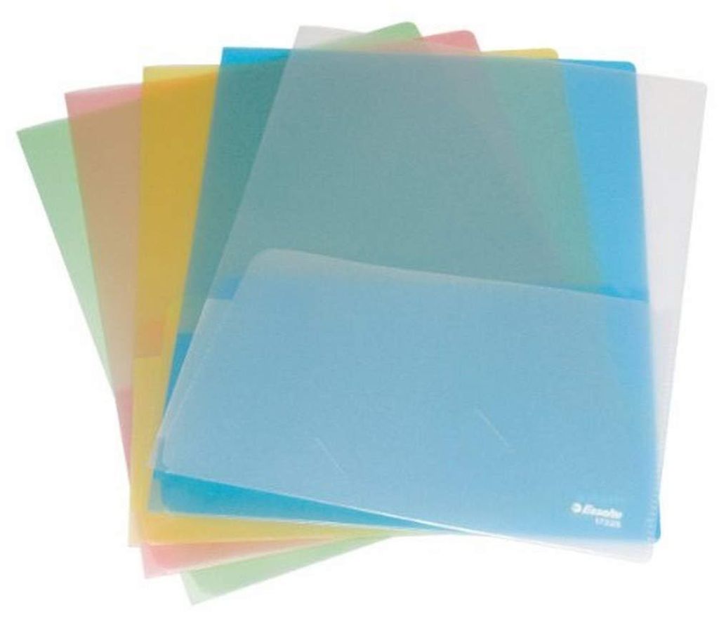 Esselte 17325 Mappen mit 2 Taschen, 5 Stück