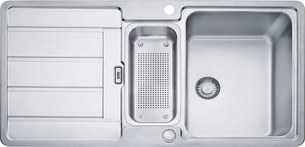 FRANKE Spüle HYDROS HDX 254 mit Druckknopfventil und Produktbild 