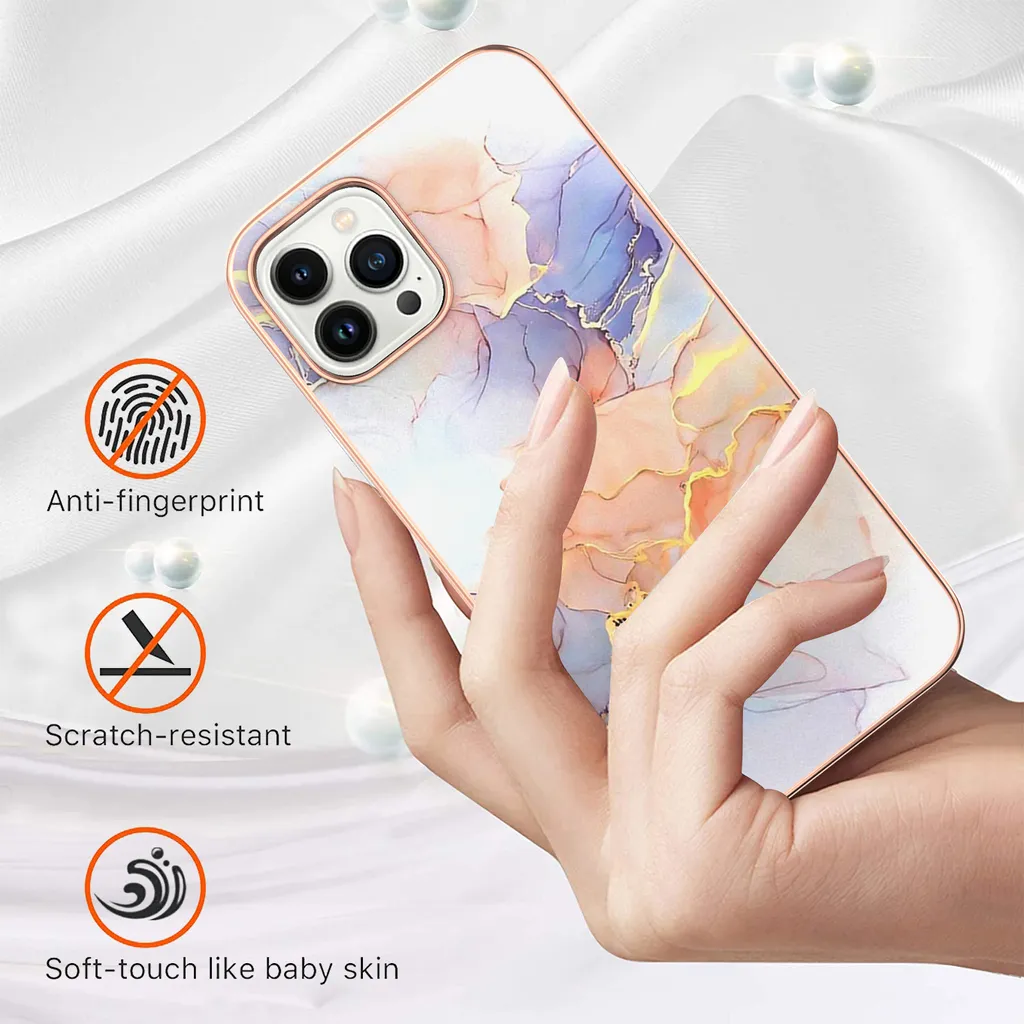 Custodia iPhone 13 Pro Max Silicone Bianco Antiurto | Cover TPU Alta Qualità - 3