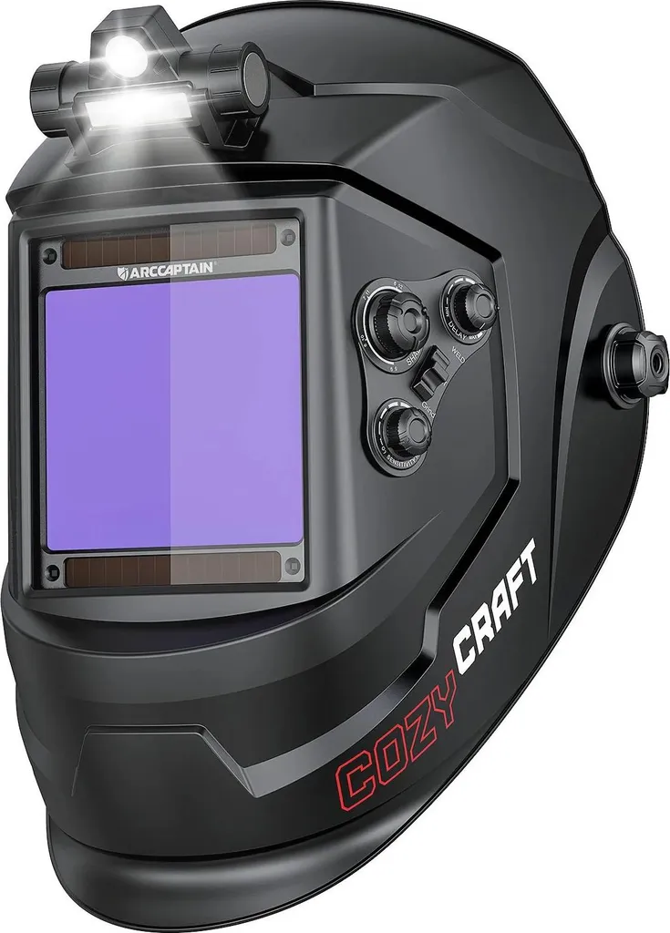 Casco Saldatura AR-WC031 Auto-Oscurante - Protezione UV DIN 16