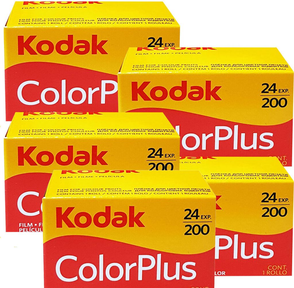 5 x Kodak Color plus 200 135/24