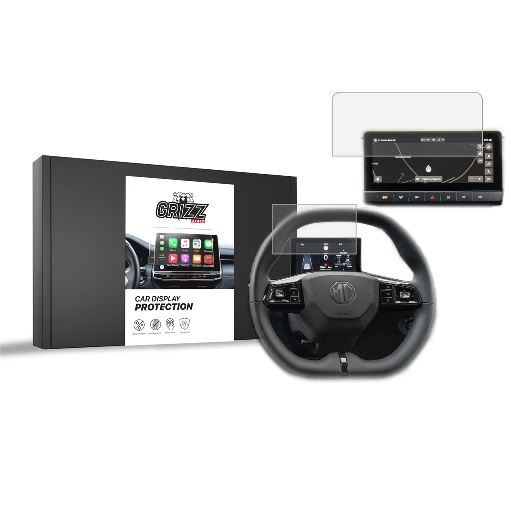 Vetro opaco GrizzGlass CarDisplay Protection MG 4 2022-2025 [2in1]