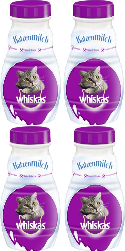 WHISKAS Katzenmilch 4 x 200ml