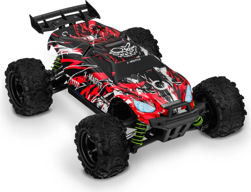 Voiture RC incassable 45 km/h X-Monster 3.5 avec 2 coques de rechange - 4