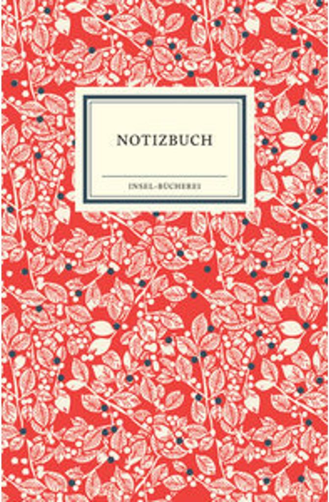 Notizbuch Insel-Bücherei »Hagebutte«