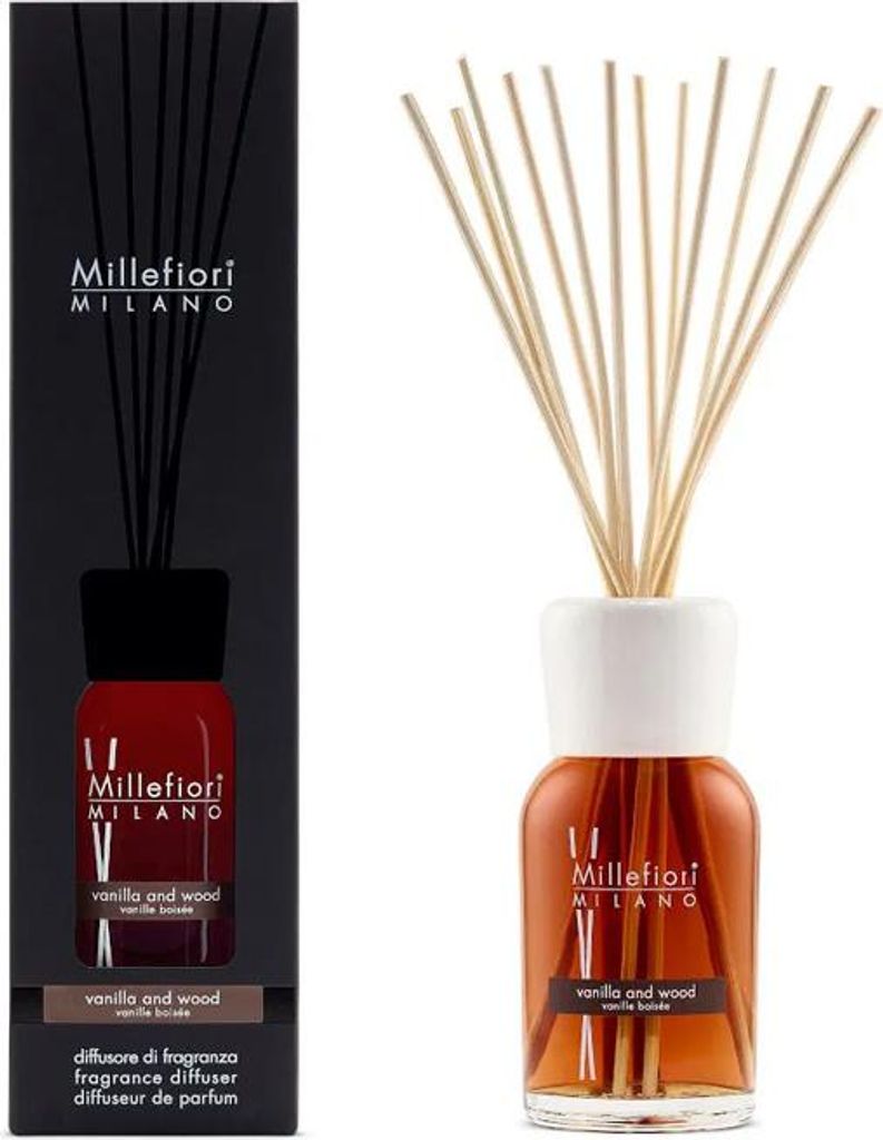 Millefiori Milano Fragrance Diffuser Vanilla and Wood 500 ml