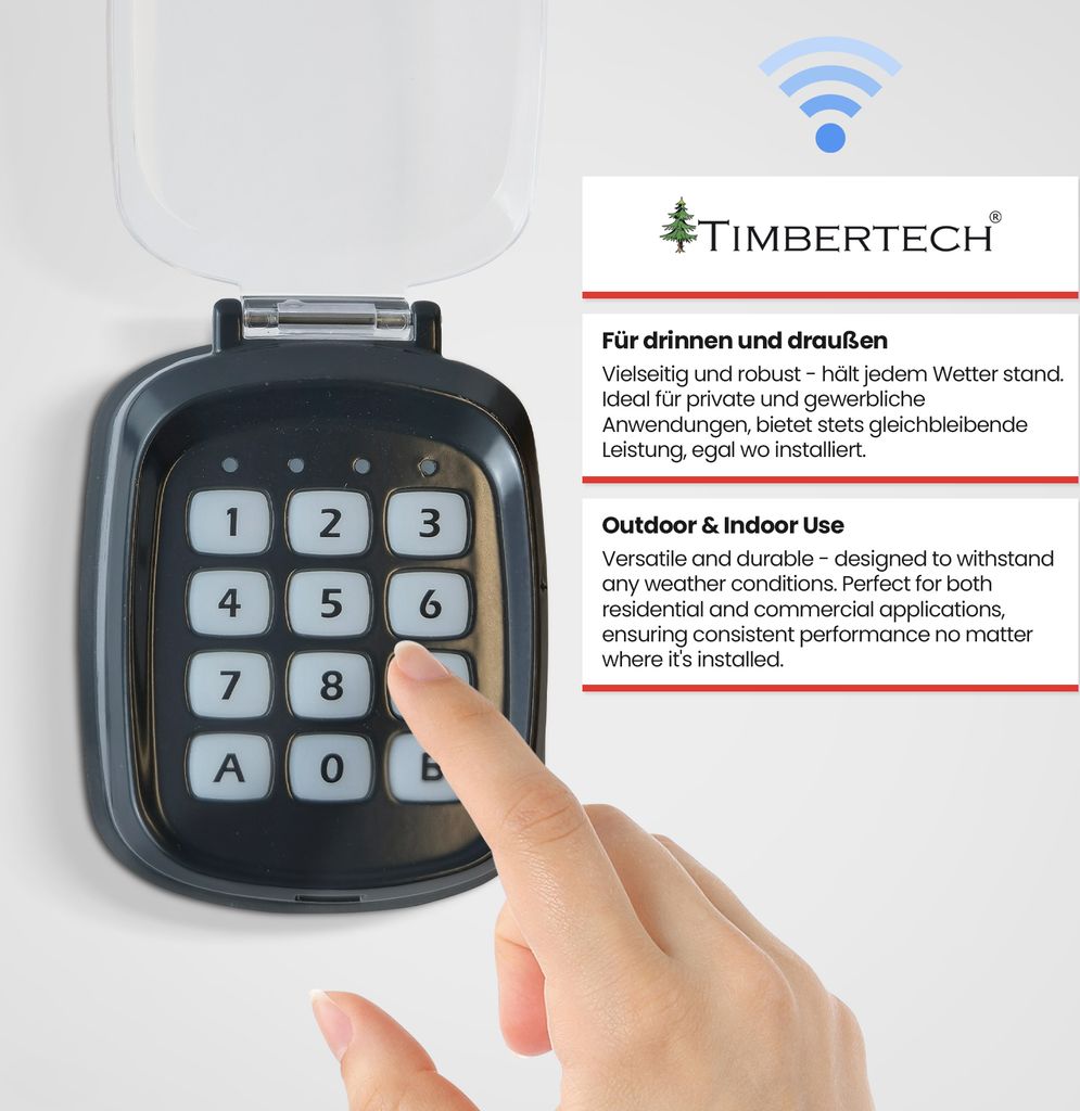 TIMBERTECH® Schiebetorantrieb Set - bis 600 kg Torgewicht, Produktbild 9