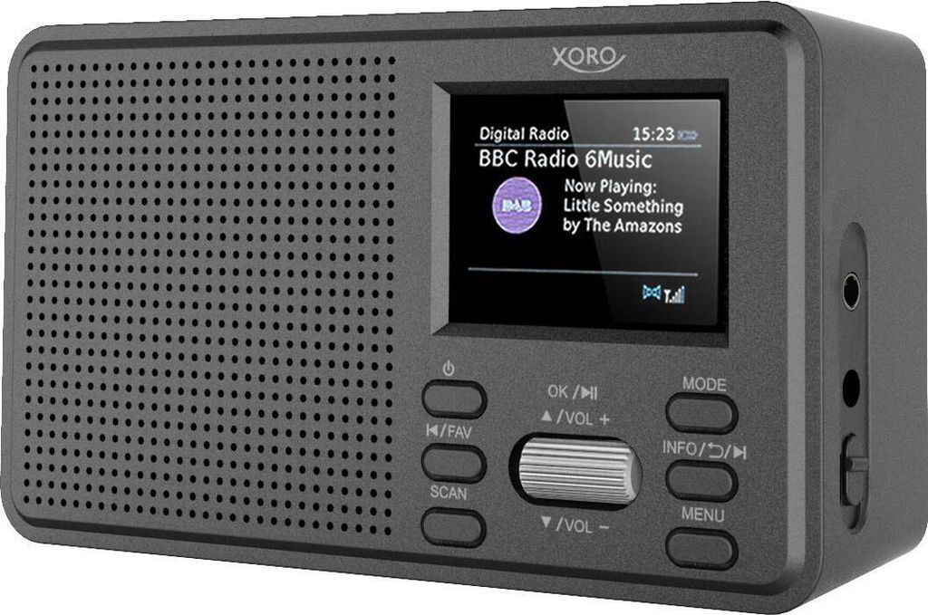 Xoro DAB 142 Radio, MP3-Wiedergabe, Bluetooth Docking, DAB+ Produktbild 
