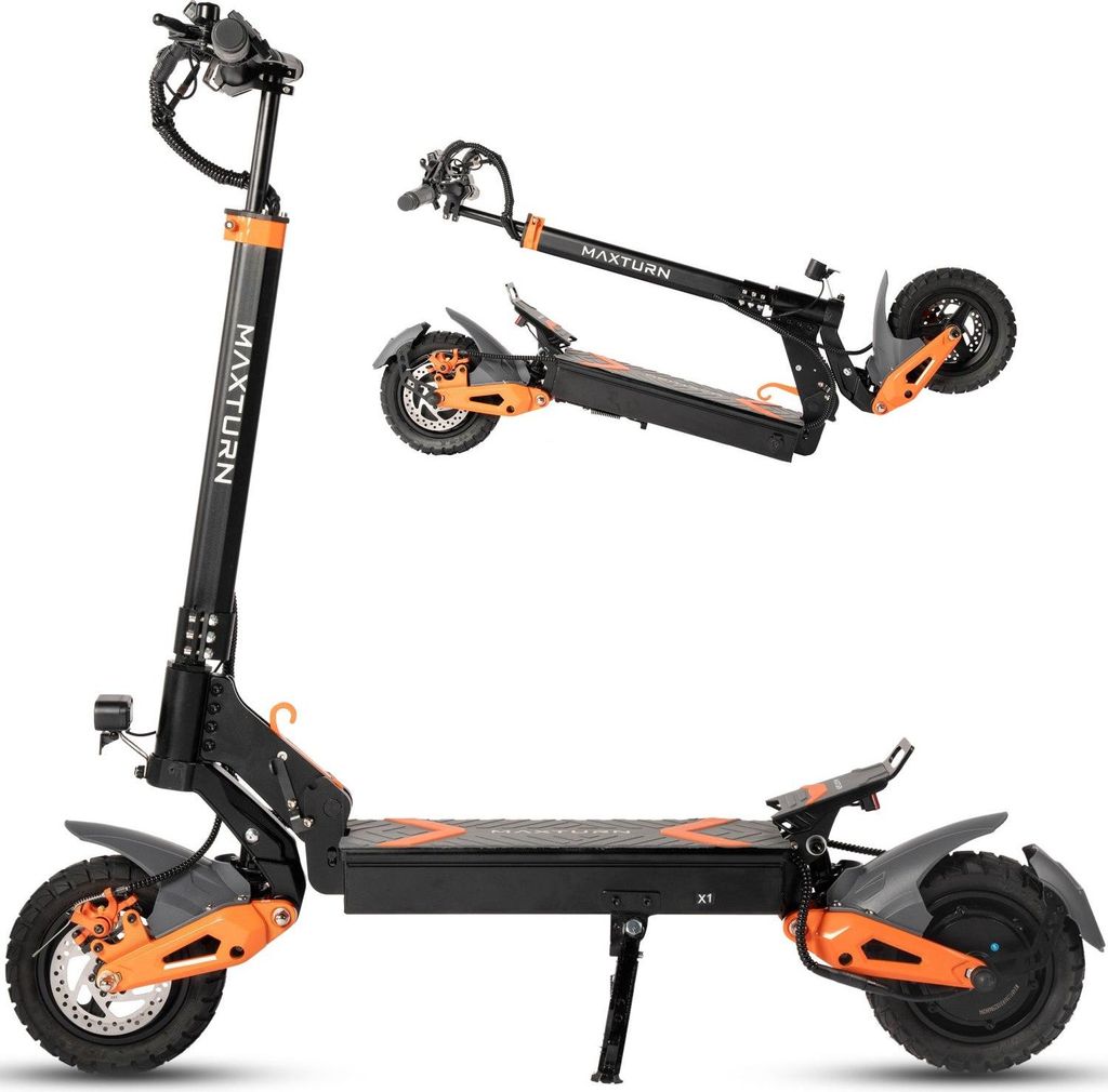 Hulajnoga Elektryczna MAXTURN X1 - 48V15.6Ah 10'' Tubeless Zdjęcie produktu 