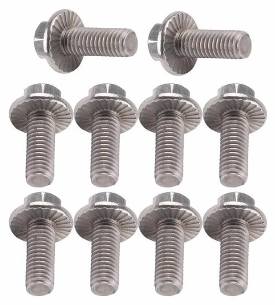 Vis M6 x 20 mm à six pans creux cylindriques en acier inoxydable A2