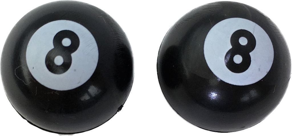 Ventilkappen Eight Ball. Toller Custom-Look!