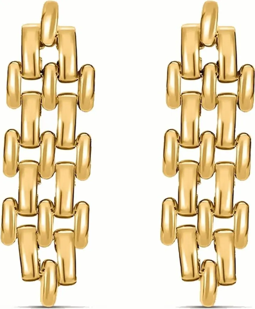 Boucles d'oreilles or Stroili 1694749, bijoux hypoallergéniques légers