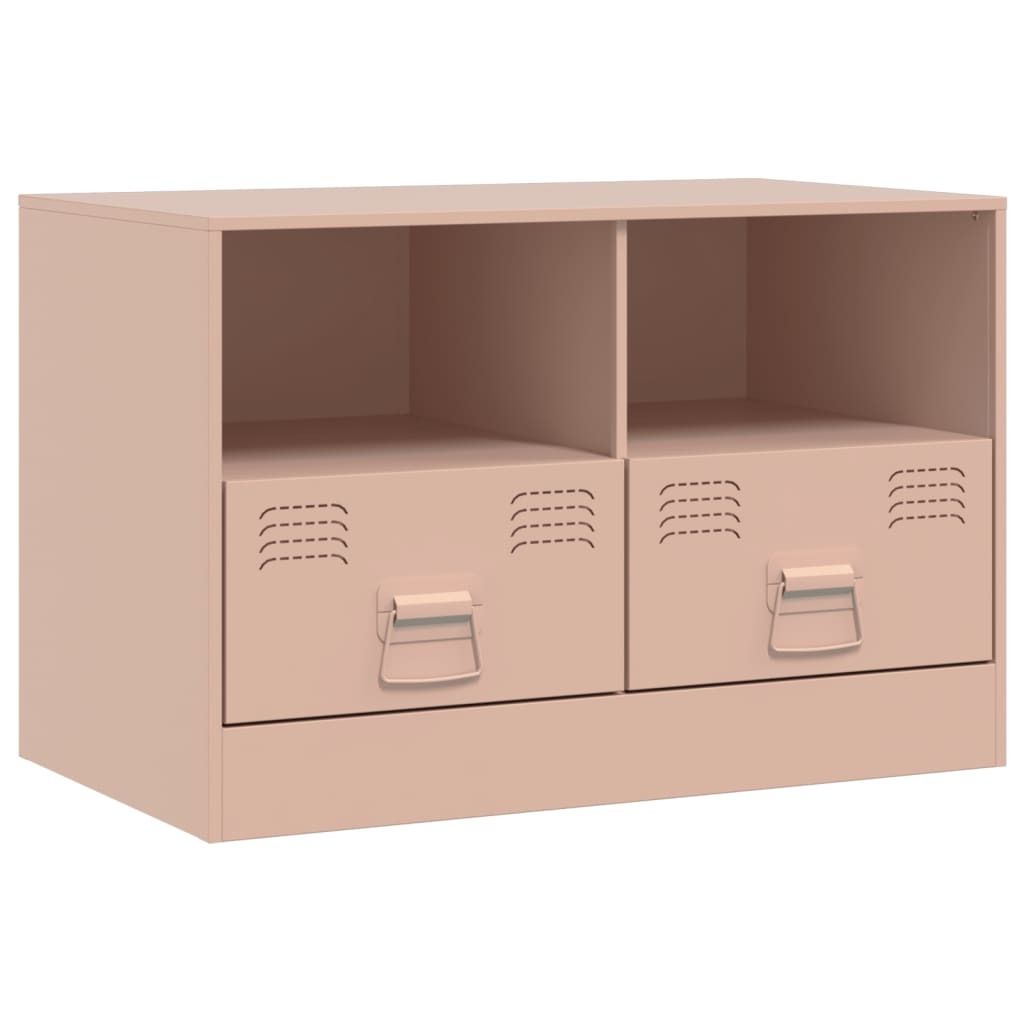 SYFAX TV-Schrank Rosa 67x39x44 cm Stahl