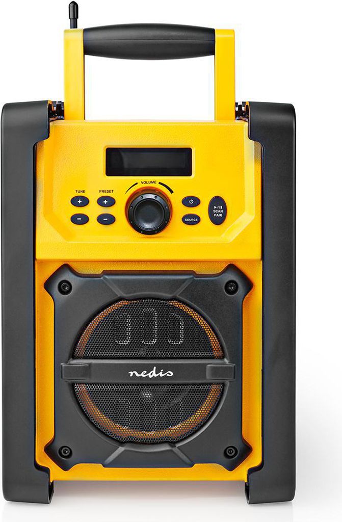 Nedis FM-Radio - Baustellenradio - FM - Batteriebetrieben / Produktbild 