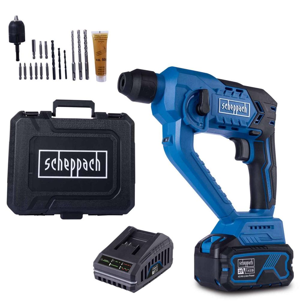 Scheppach Akku-Bohrhammer C-RHD130-X | 1,3 J | bis zu 6000 Produktbild 