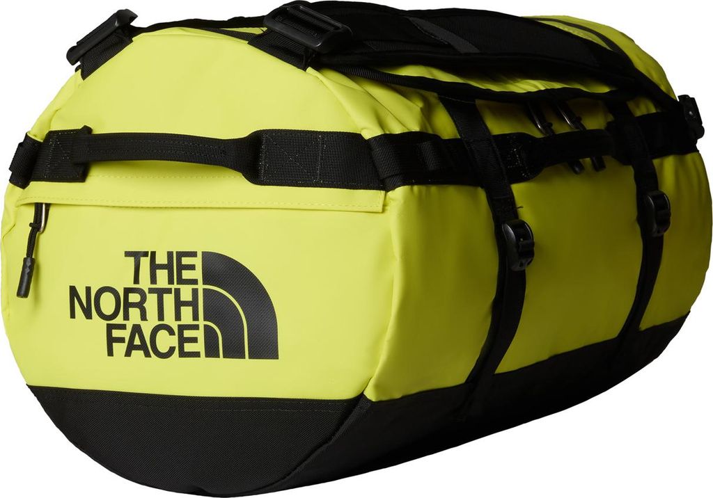 The North Face Reisetasche/Rucksack Base Camp Duffel S Safety Green-TNF Black : grün-43 Farbsortierung: grün-43