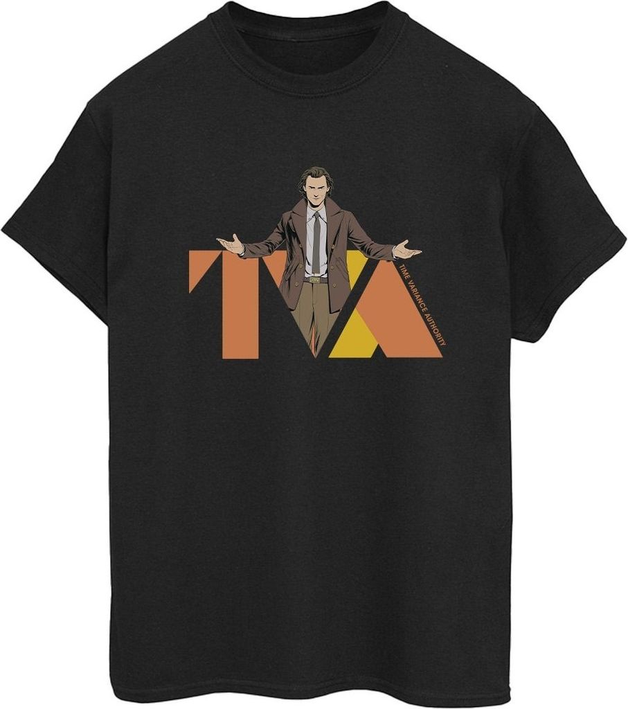 Marvel - "TVA" T-Shirt für Damen BI30924 (XL) (Schwarz)