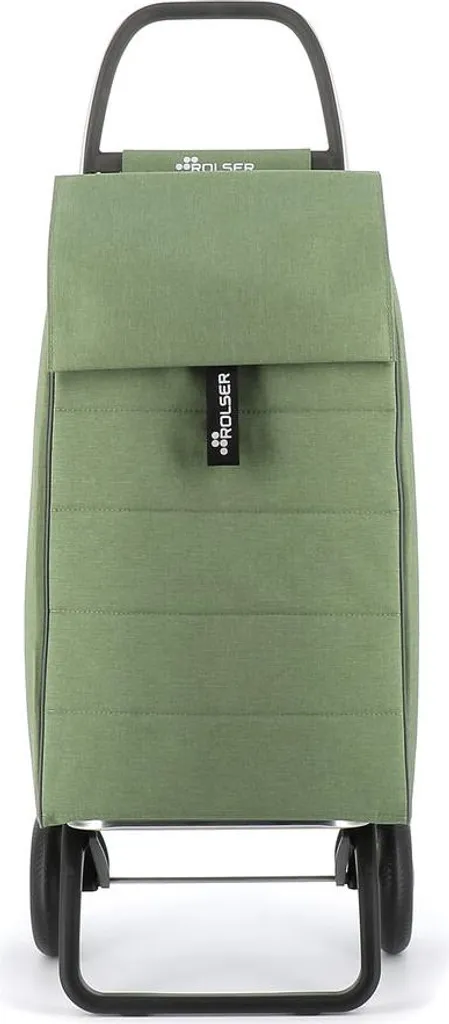 Rolser Jolie Tweed Convert Rg 2: Carrello Spesa Alluminio Verde Leggero