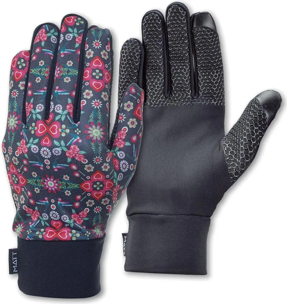 Gants MATT C. ESTRADA INNER TOUCH GLOVES Uni 132 Taille XS Noirs