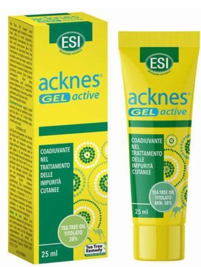 Akne-Gel mit Teebaumöl, Aloe Vera & Vitaminen – klärende Pflege für fettige & unreine Haut – 25 ml