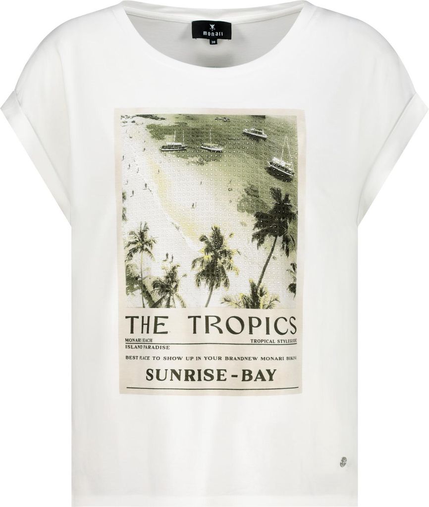 Monari GmbH T-Shirt cream 42