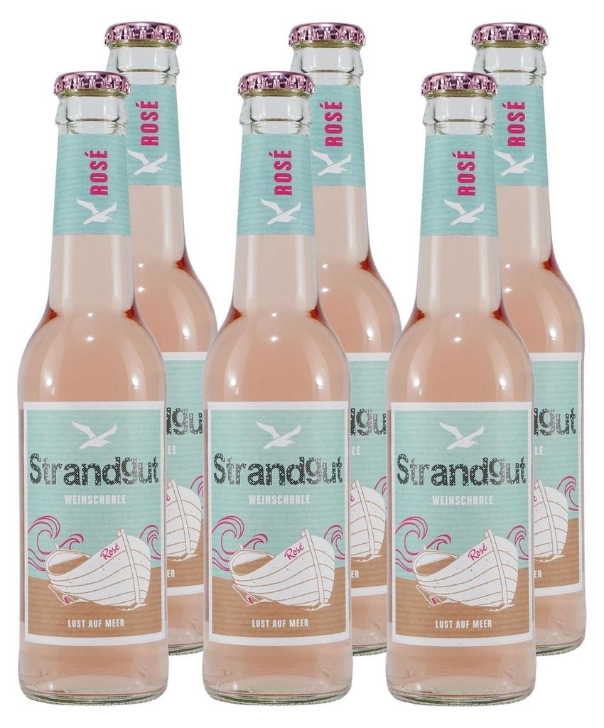 Strandgut Wine Spritzer Rosé (12 x 0,275L) Obrázek produktu 