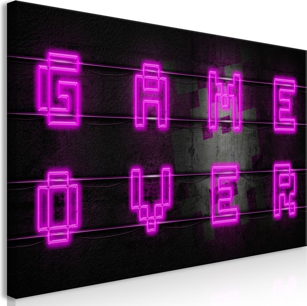 Wandbild Mega XXXL für Gamers 250x125 cm Einteiliger XXL-Format Kunstdruck zur Selbstmontage Leinwandbilder moderne Bilder DIY Wanddekoration Wohn...