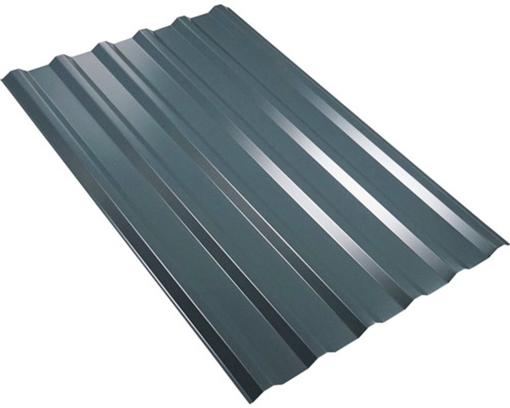 Mini Trapezblech Anthrazitgrau RAL 7016 1200 x 776 x 0,5 mm Produktbild 