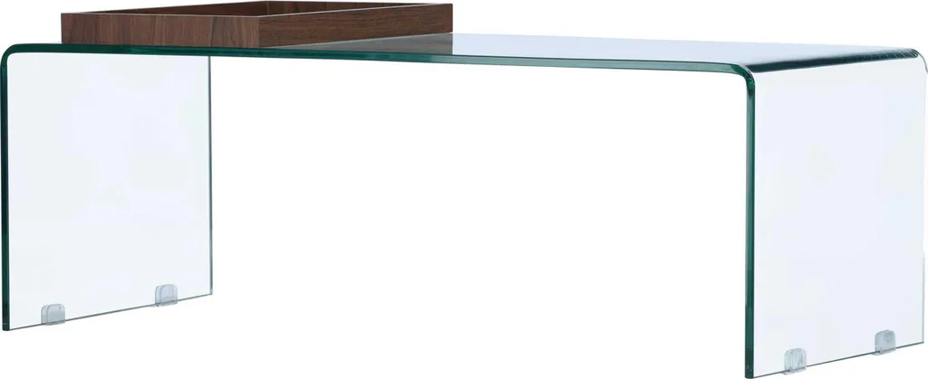 Table Telemark transparente : agrandissez visuellement votre pièce sombre