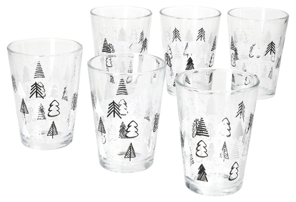 Ritzenhoff Weihnachtsbaum 6x Glühwein-Gläser 240ml H11cm Produktbild 