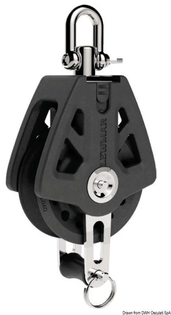 Poulie Synchro 60 : Fini les Cordages Bloqués grâce à l'Étrier Fixe Inox