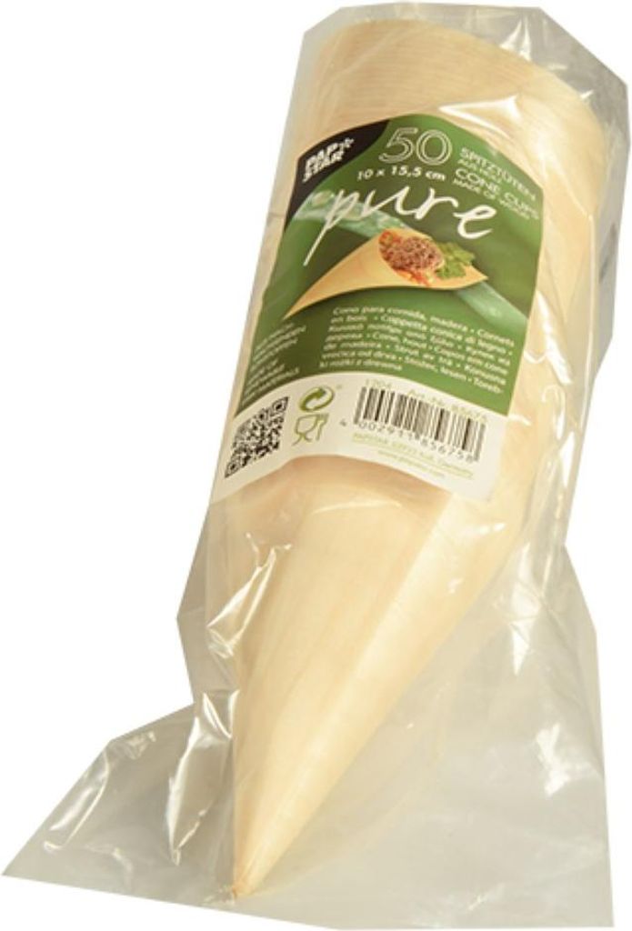 PAPSTAR Fingerfood-Spitztte "pure", Durchmesser: 100 mm Obrázok produktu 