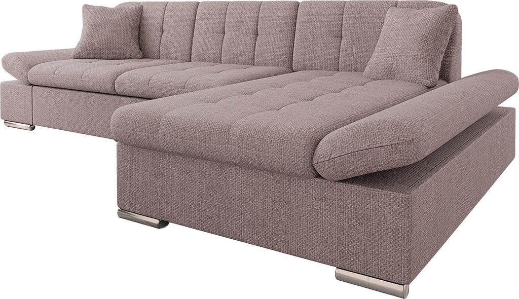 MIRJAN24 Ecksofa Montana Premium mit Regulierbare Armlehnen, L-Form Sofa vom Hersteller (Farbe: Magni 206.11, Seite: Rechts)