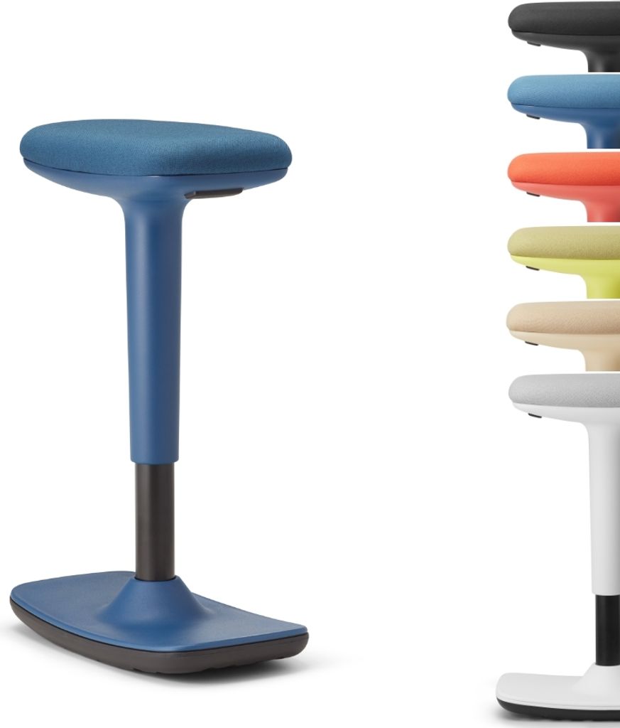 Trendoffice by Dauphin Hocker to-swift blau Produktbild