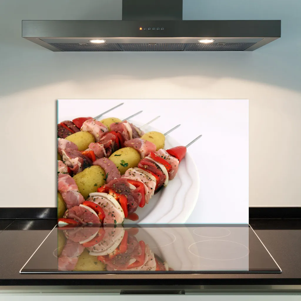 Piastra Vetro 80x52 Food Brown per Piano Cottura | Protezione Totale - 11