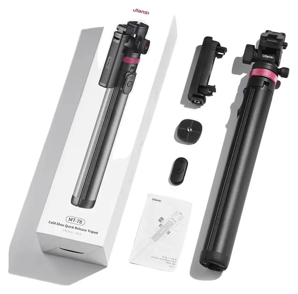 Trépied MT-78 ultra-léger 1 kg de charge max pour hybride et mobile