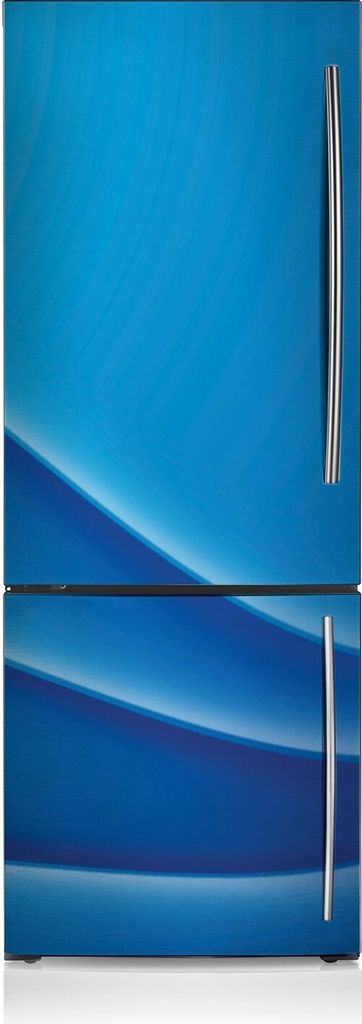 Magnete Küche Kühlschrank Kühlschrankmagnete 70x190 cm - Abstraktes Blau.