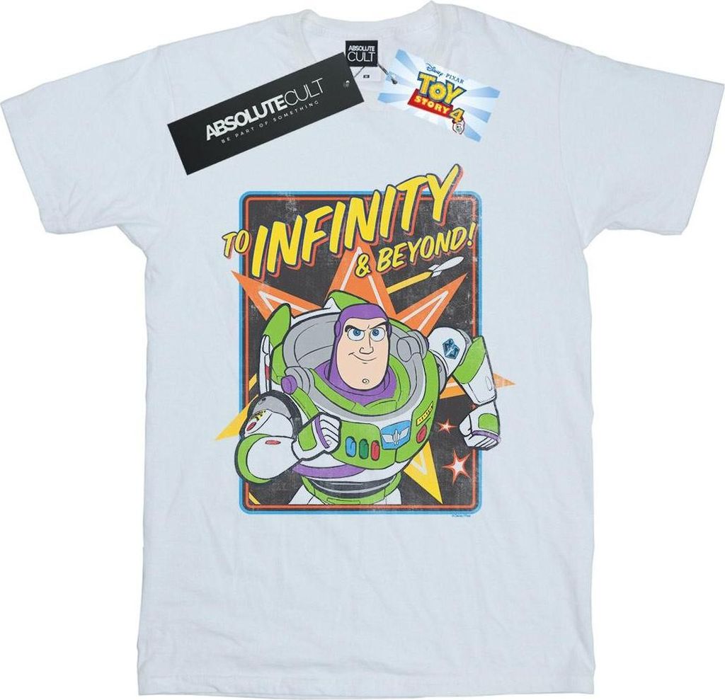 Disney - "Toy Story 4 To Infinity" T-Shirt für Mädchen BI41698 (104) (Weiß)