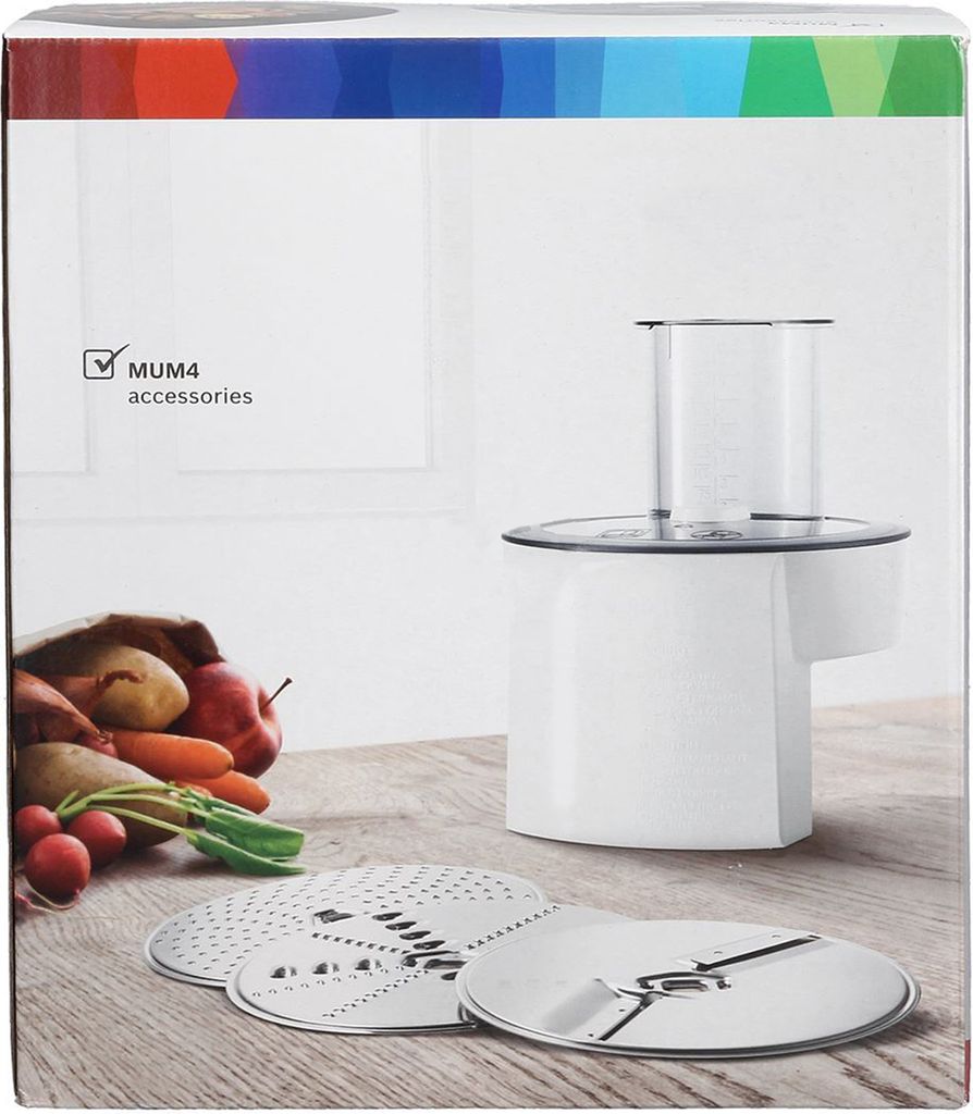 Bosch MUZ4DS4, Lebensmittelmühle, Weiß, Edelstahl, BOSCH Produktbild 
