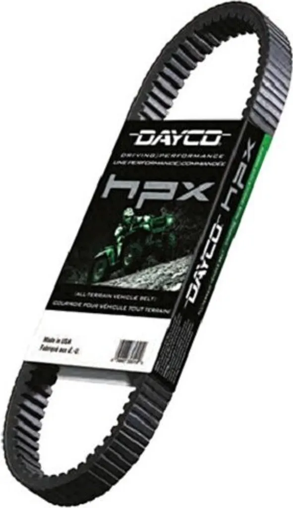 Courroie de transmission Dayco pour conduite sportive et usage intensif