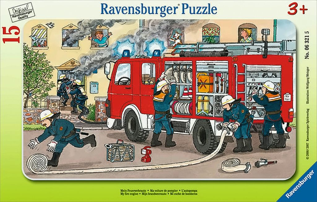 15 Teile Ravensburger Kinder Rahmen Puzzle Mein Produktbild 