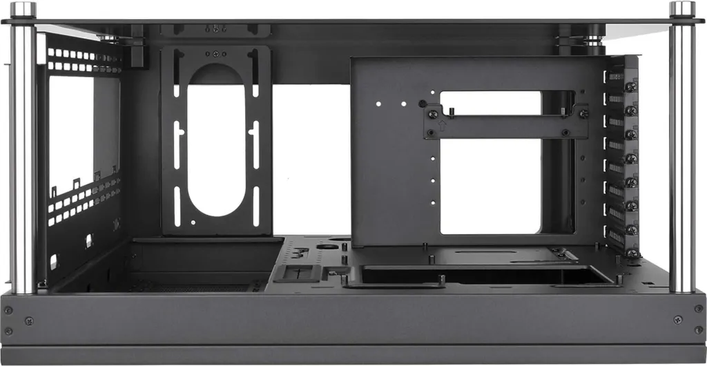 Thermaltake Core P3 TG Pro Noir - Boîtier Modulaire avec Support 420mm - 8