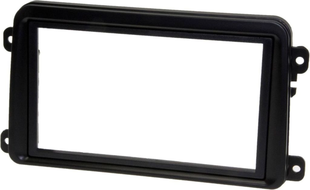 KFZ Auto Doppel 2DIN Radio Blende Einbau Rahmen Schacht Set passend für VW Seat Skoda