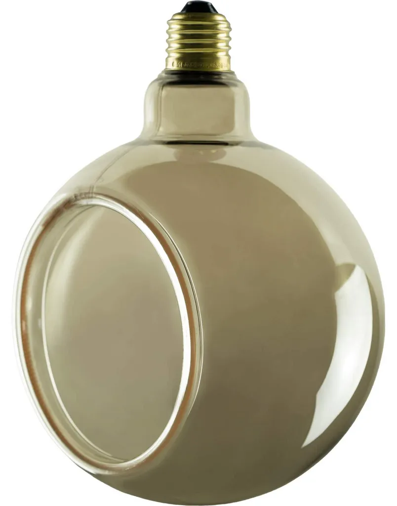 Ampoule Globe 150 LED Dimmable Verre Fumé 90° Effet Flottant SEGULA