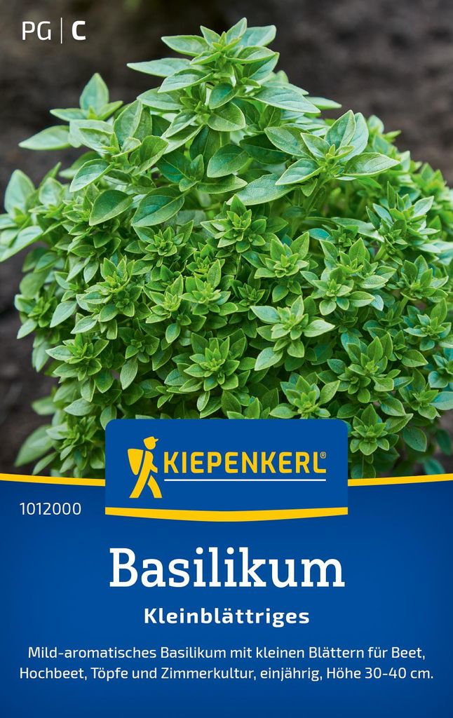 Kiepenkerl Basilikumsamen Kleinblättriges Ocimum basilicum Produktbild 