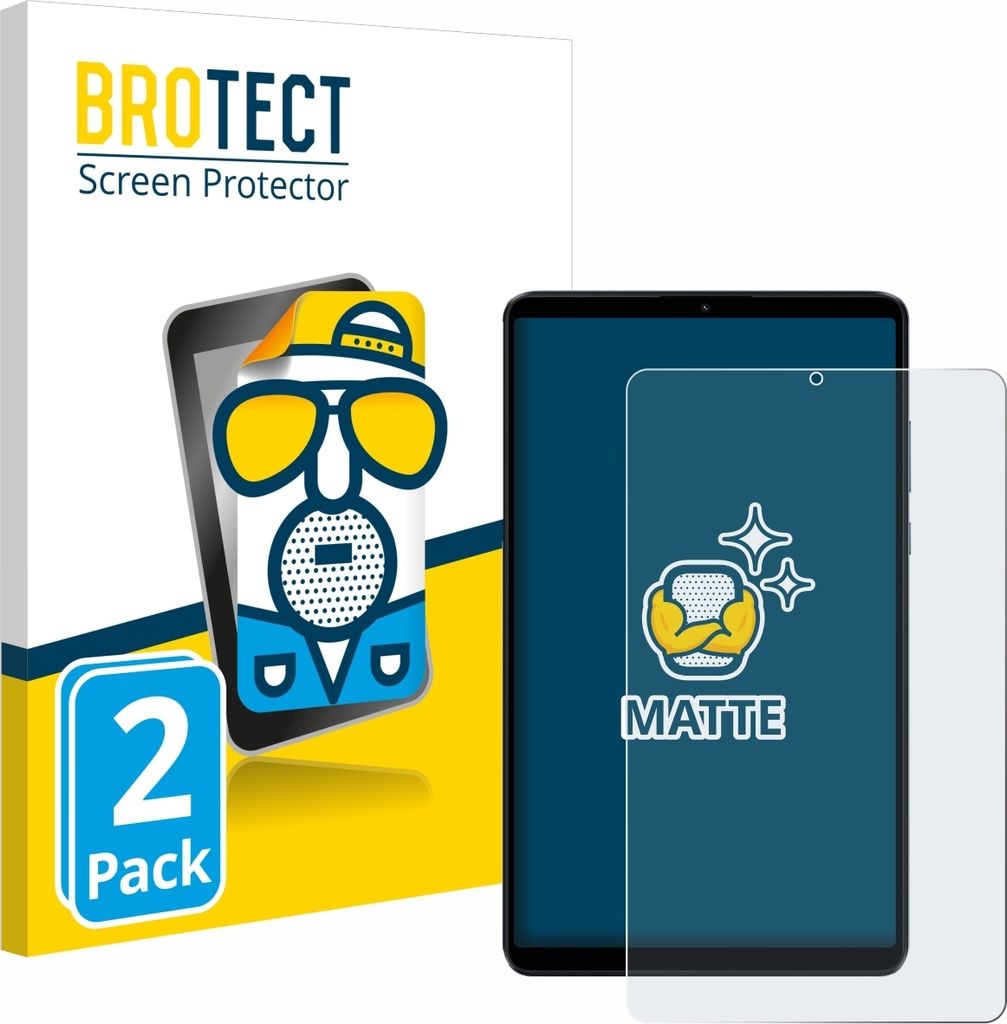2x BROTECT Schutzfolie für Xiaomi Redmi Pad SE 8.7 Displayschutz Displayschutzfolie Folie Matt Entspiegelungsfolie