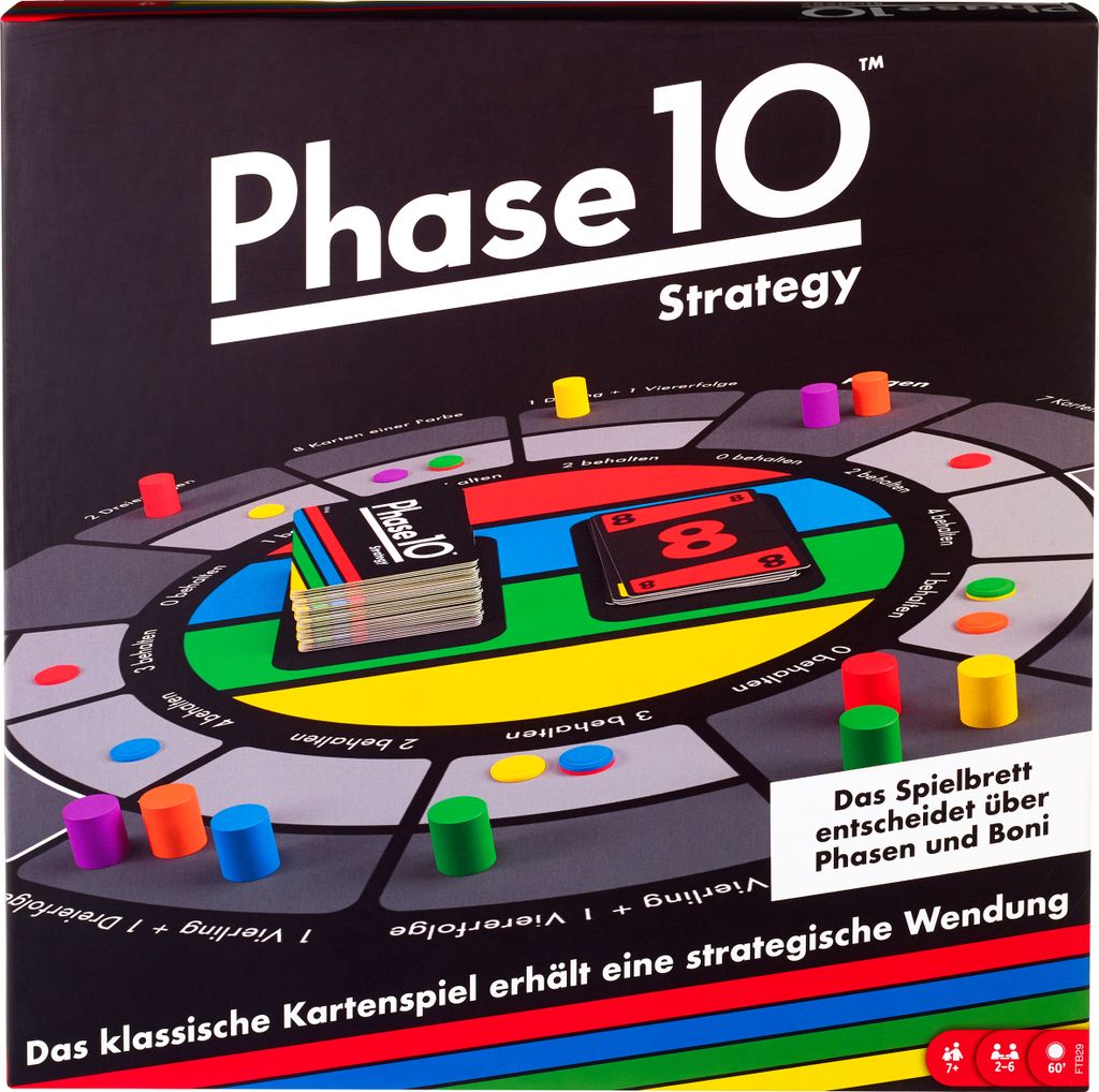 Strategická stolová hra Fáza 10 Obrázok produktu 