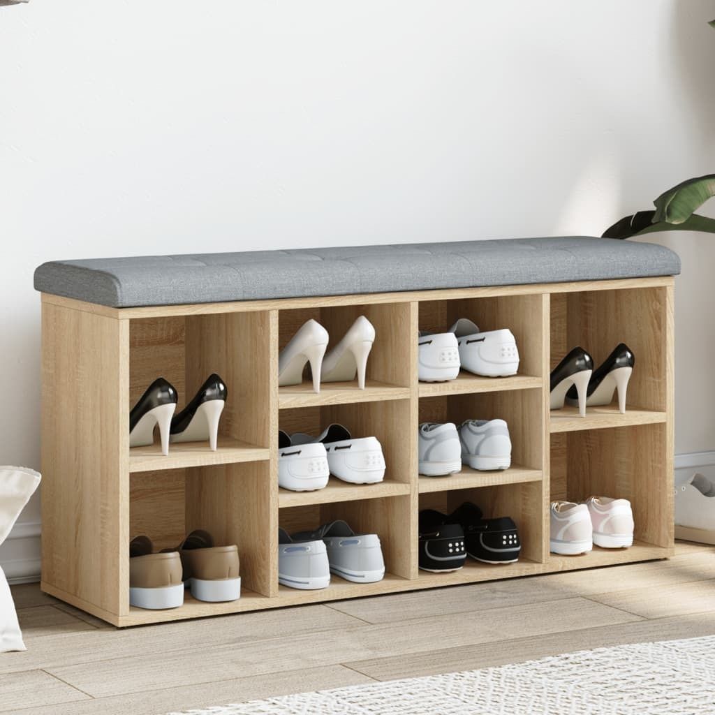 Vidaxl lavica na top nky sonoma dub 102x32x50 kaufland sk