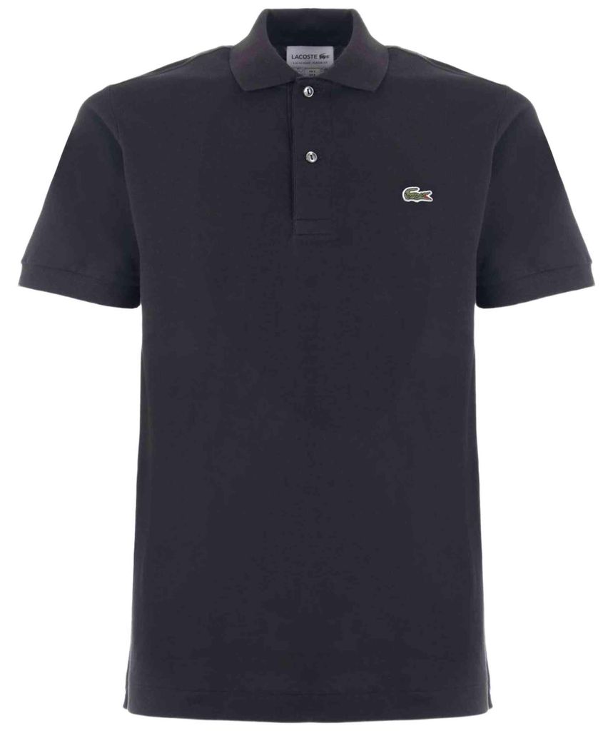 LACOSTE SHORT SLEEVED RIBBED COLLAR Weiß Obrázok produktu 