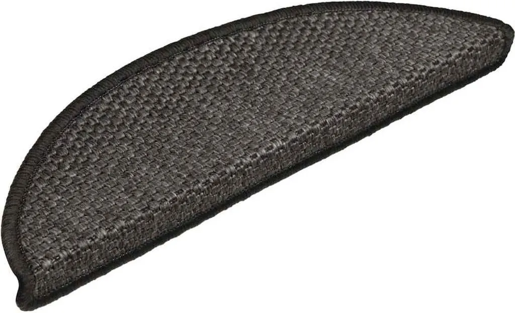 Set de 15 protège-marches vidaXL sisal anthracite avec fixation adhésive